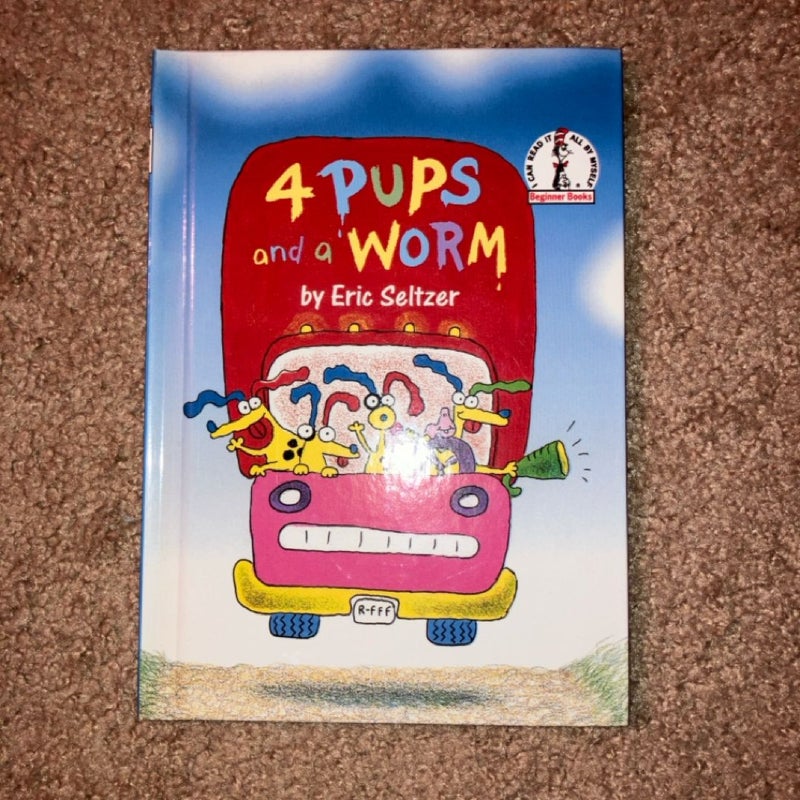 Four Pups and a Worm