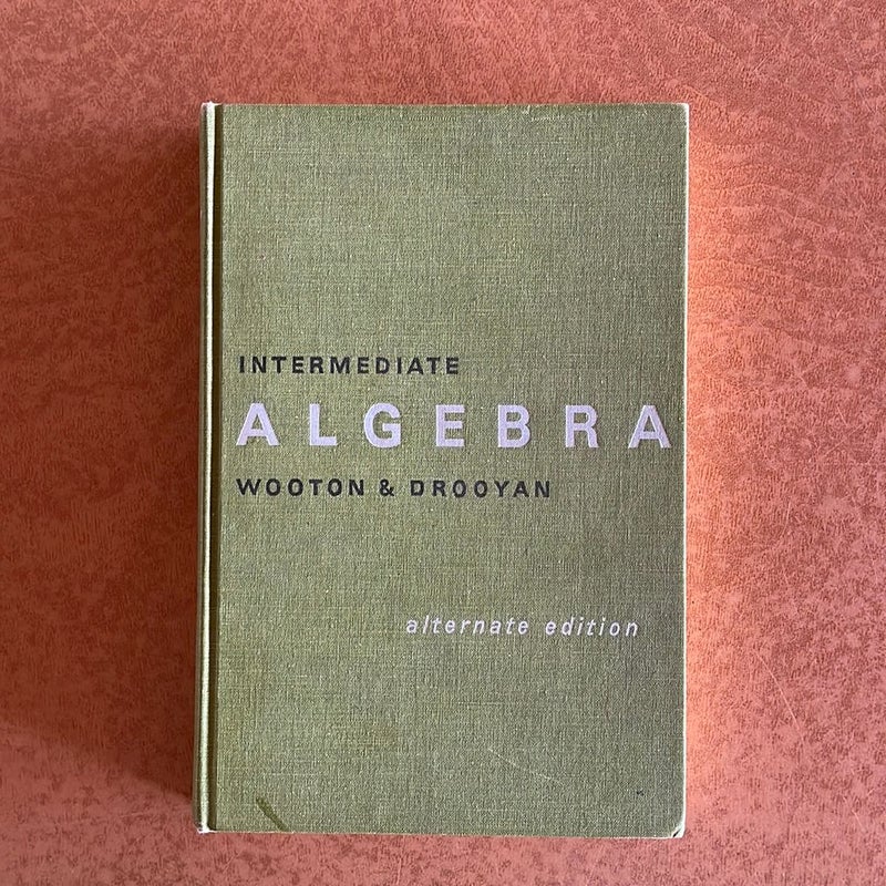 Intermediate Algebra