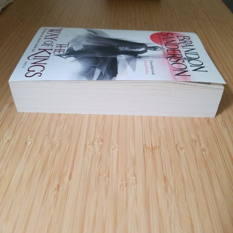 The Way of Kings UK Edition (Part Two)