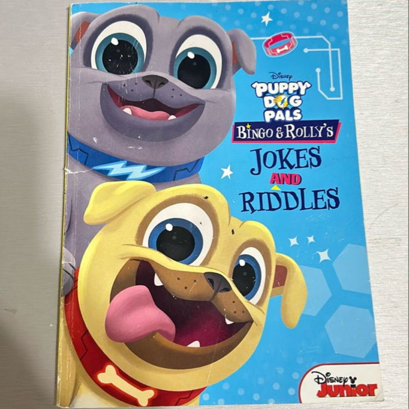 Puppy Dog Pals Bingo and Rolly's Jokes and Riddles