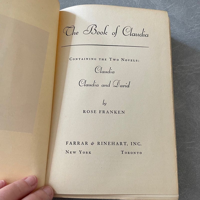 The Book if Claudia