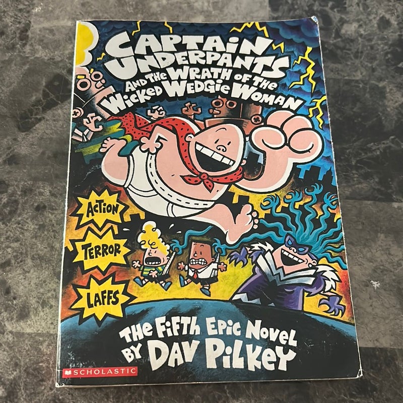 The Adventures of Captain Underpants Book Lot