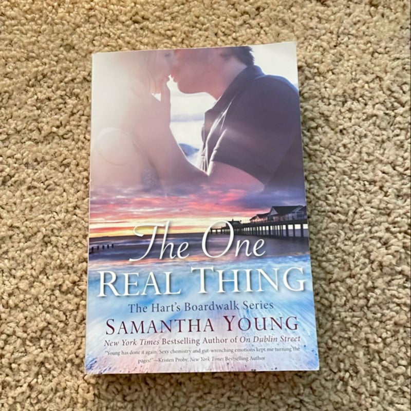 The One Real Thing (signed by the author)