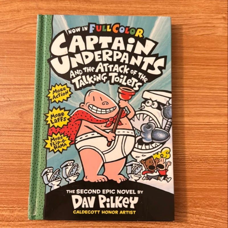 Captain Underpants and the Attack of the Talking Toilets