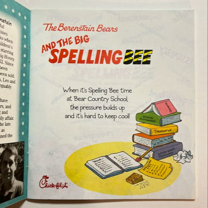 The Berenstain Bears and the Big Spelling Bee (Chick-fil-A)