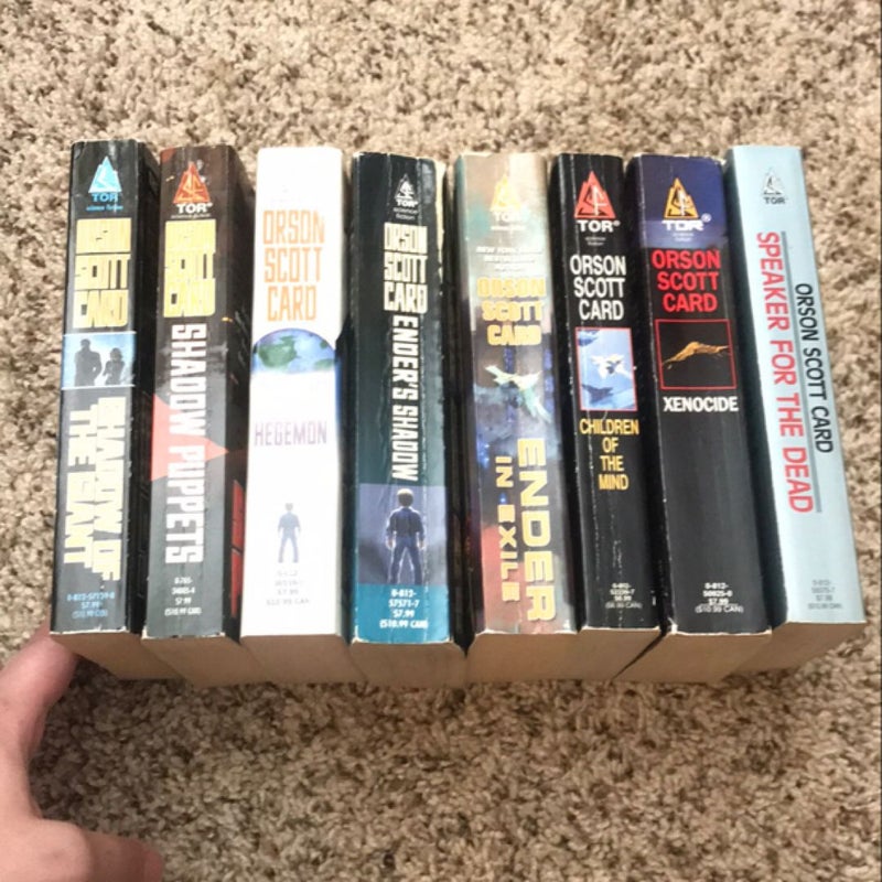 Ender series of 8 books