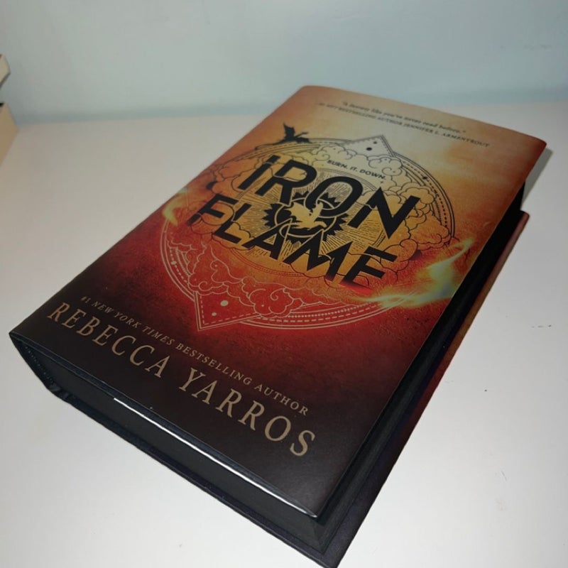 Iron Flame Exclusive Edition Sprayed Edges