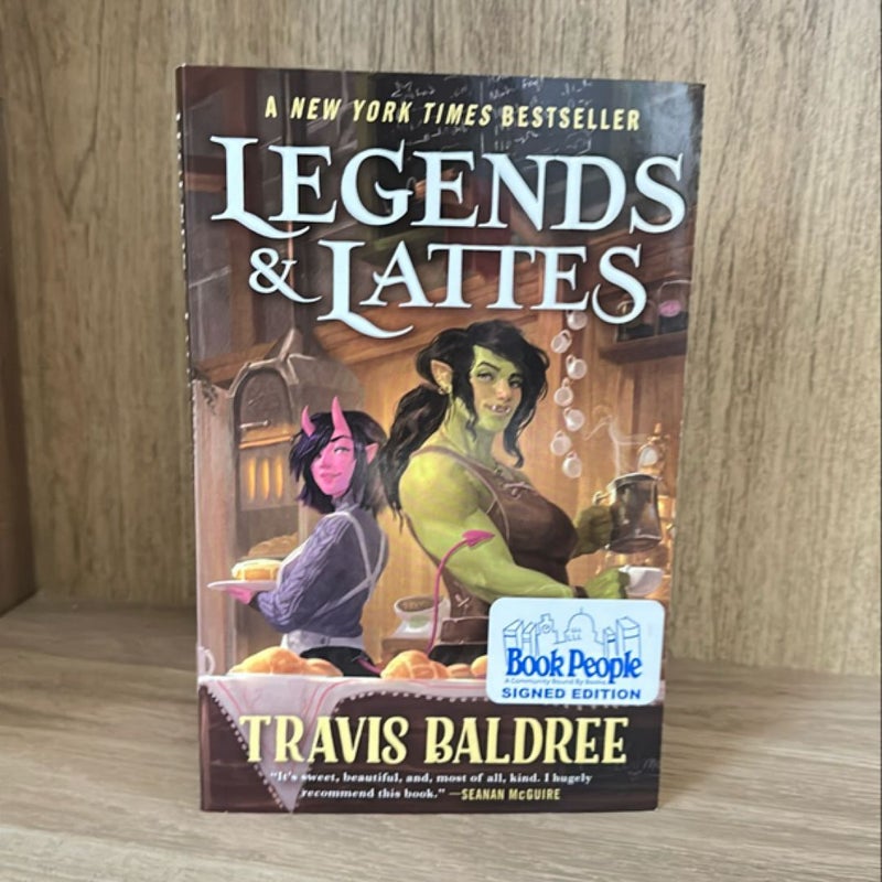 Signed - Legends and Lattes