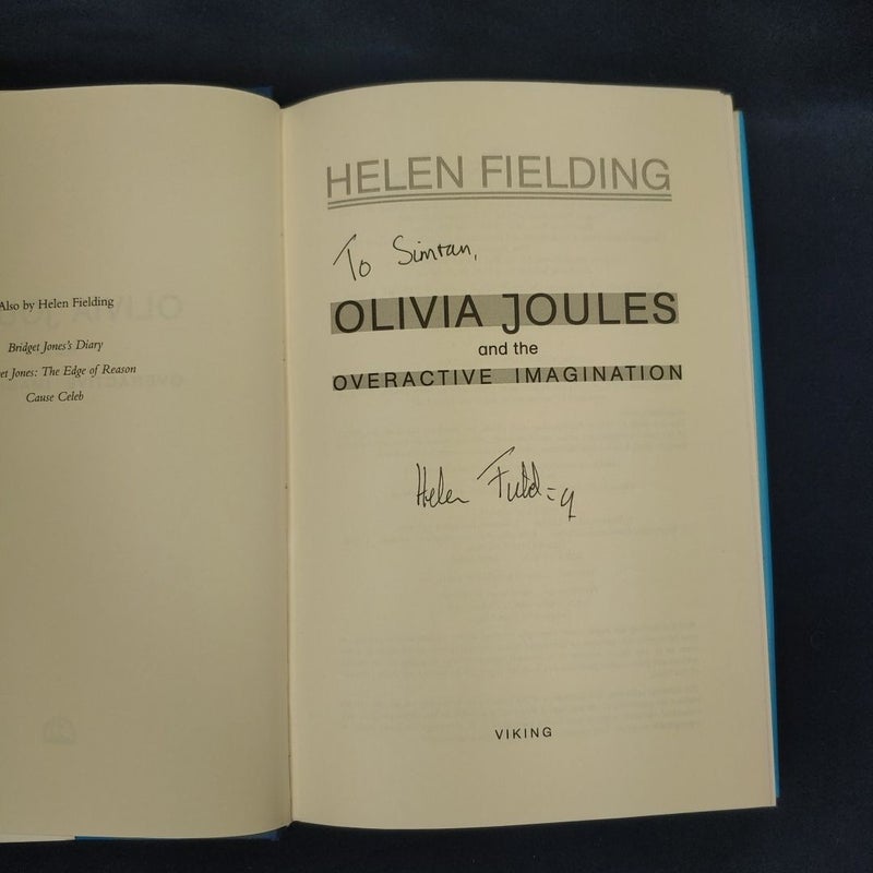 Olivia Joules and the Overactive Imagination (Signed First ed)