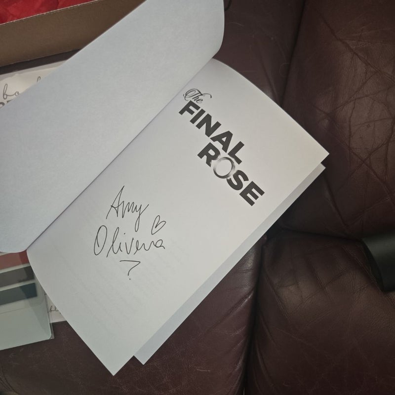 Probably smut booktok adult bestseller the final rose signed