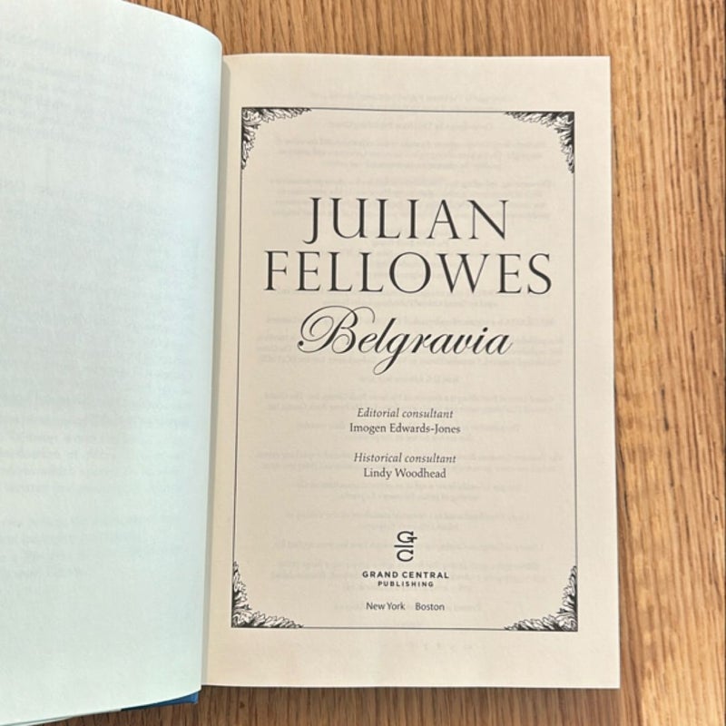 Julian Fellowes's Belgravia