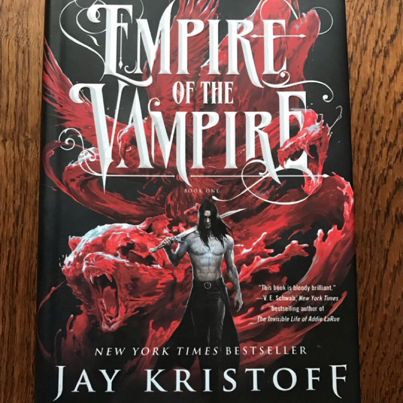 Empire of the Vampire by Jay Kristoff 2021 HCDJ SIGNED 1st Edition Fantasy Series