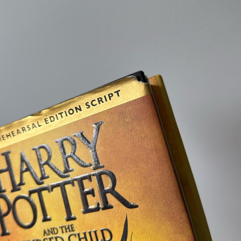 Harry Potter and the Cursed Child Parts One and Two (Special Rehearsal Edition Script)