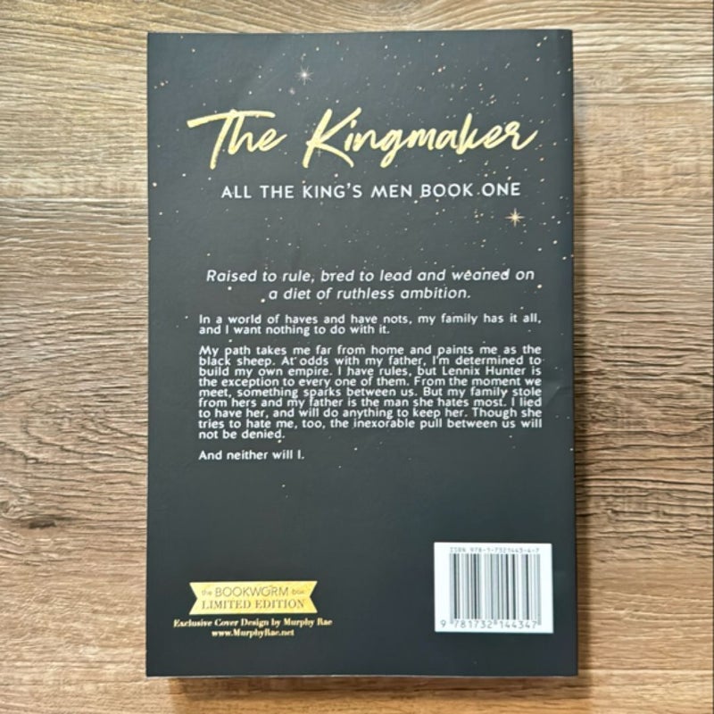 (SIGNED) The Kingmaker - The Bookworm Box Limited Edition