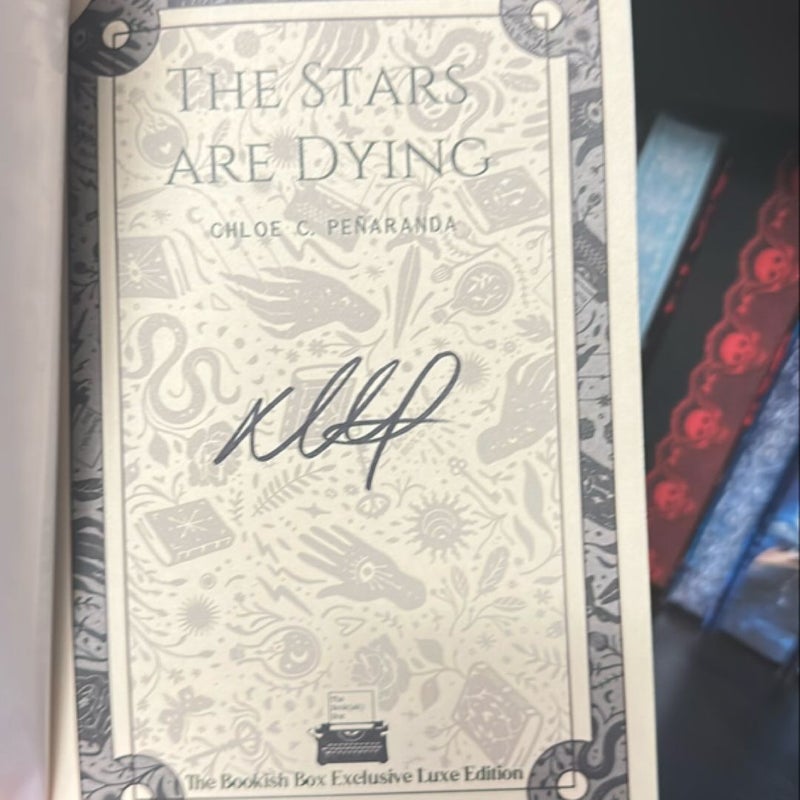 The Stars Are Dying Signed Bookish Box