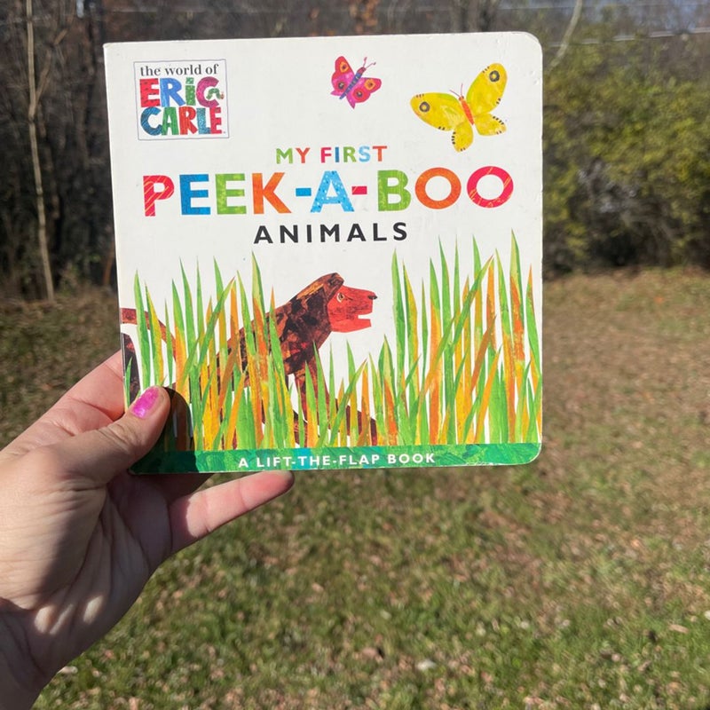 My First Peek-A-Boo Animals