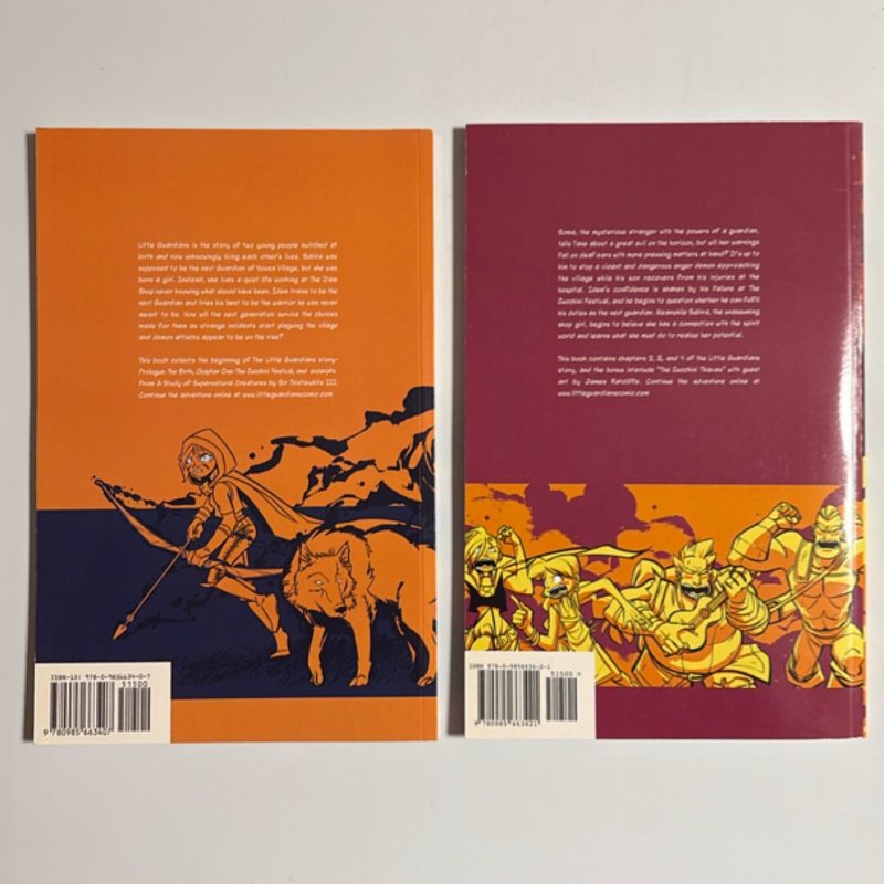 Lot: Little Guardians books 1 & 2