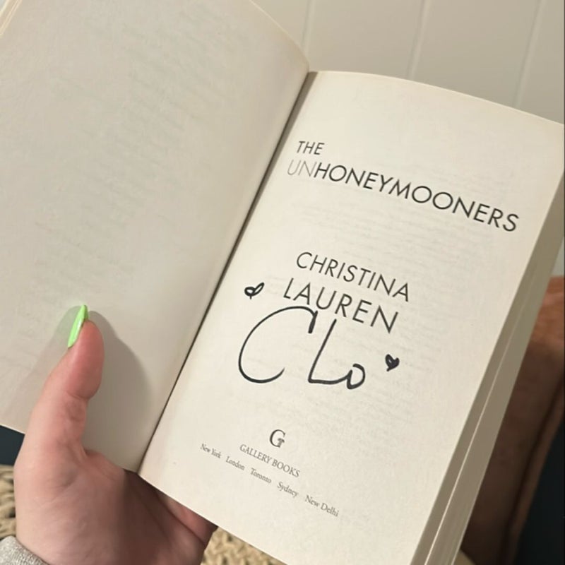 The Unhoneymooners (SIGNED)