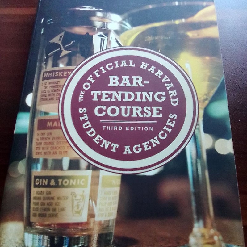 The Official Harvard Student Agencies Bartending Course