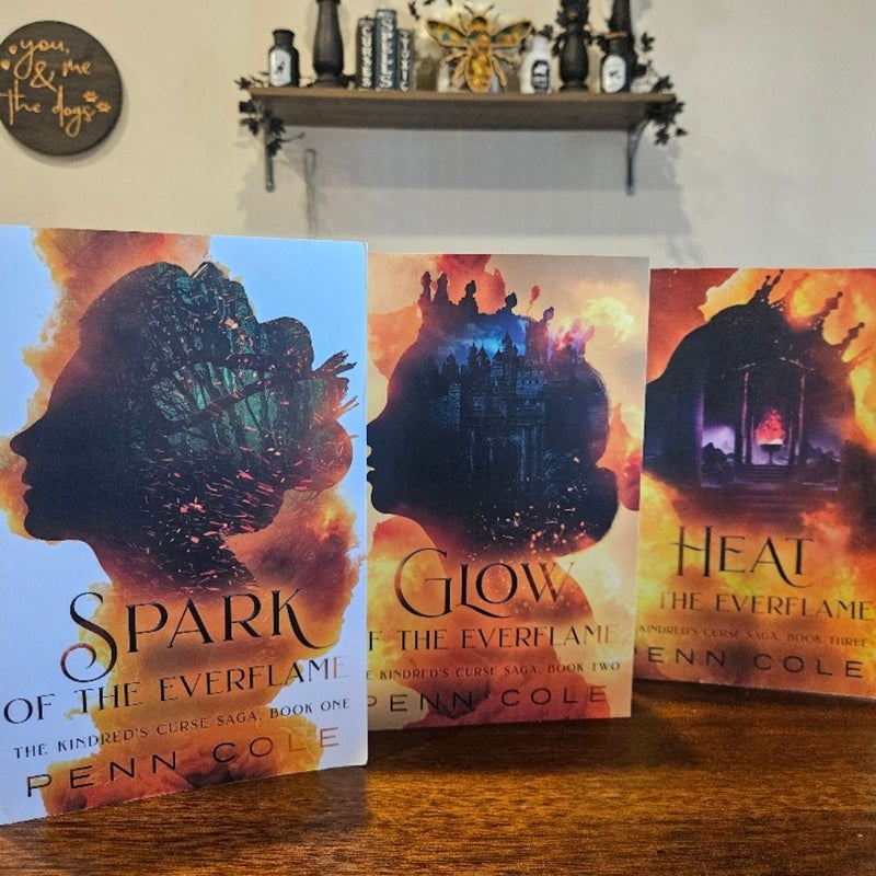 OUT OF PRINT Indie Covers of Spark, Glow, and Heat of the Everflame