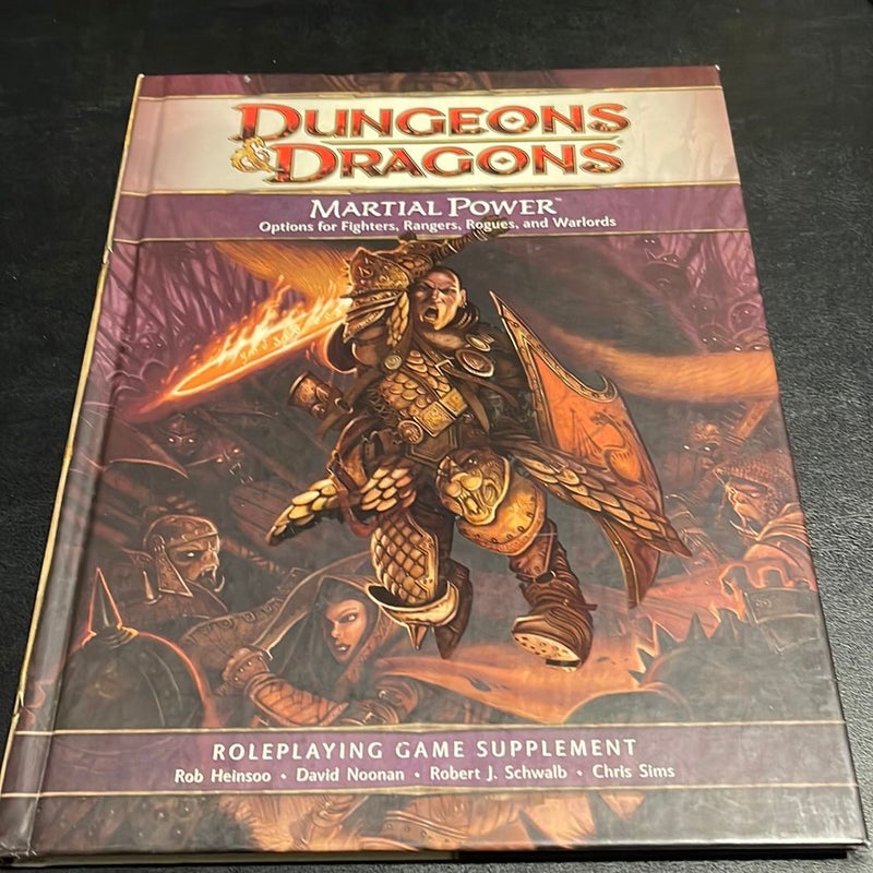 Dungeons & Dragons Martial Power