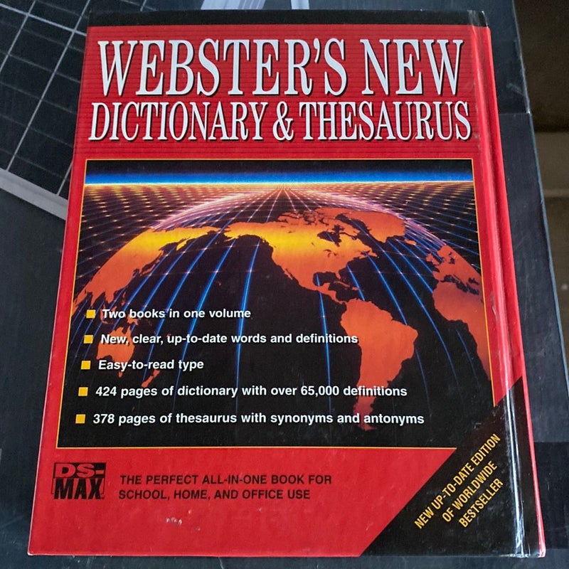 Webster’s New Dictionary & Thesaurus 