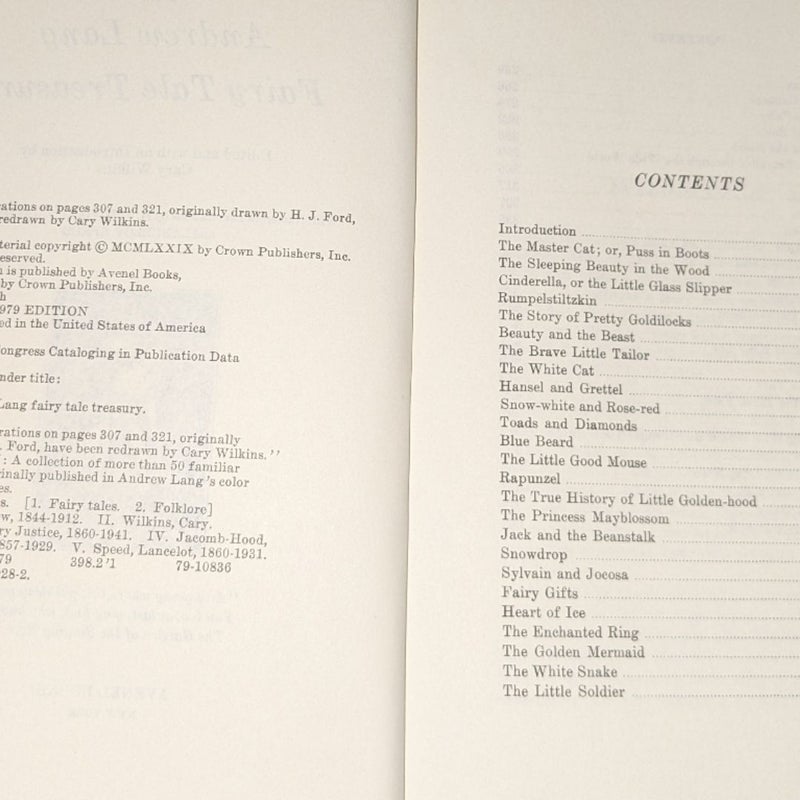 The Andrew Lang Fairy Tale Treasury