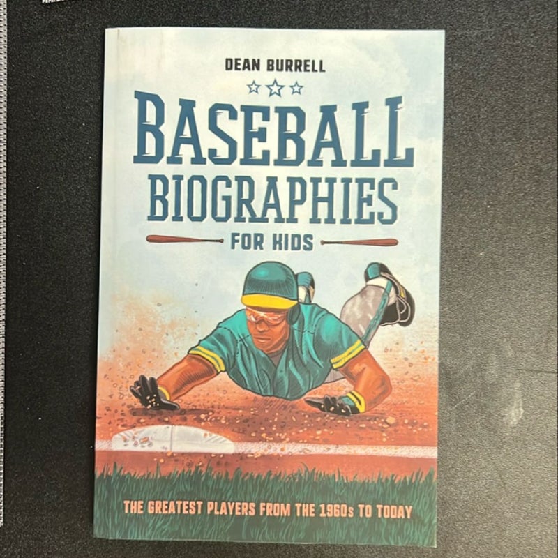 Baseball Biographies for Kids