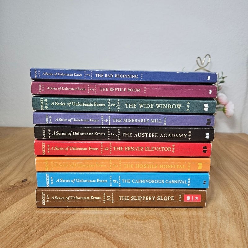 A Series Of Unfortunate Events Books 