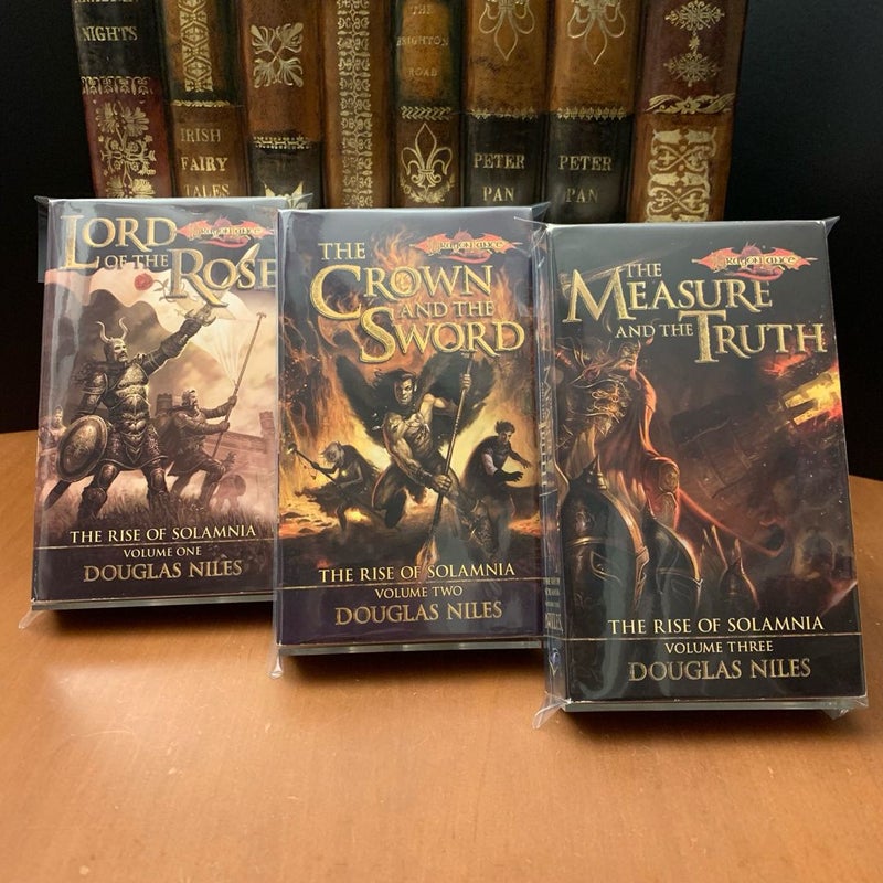 DragonLance: Complete Rise of Solamnia Trilogy Set: Lord of the Rose, The Crown and the Sword, The Measure and the Truth