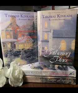 Thomas Kinkade 5-Book Lot Bundle A Christmas Promise Cape Light & More 