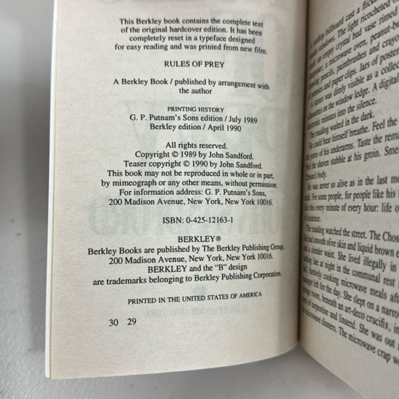 Rules of Prey
