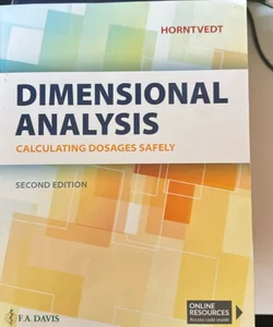 Dimensional Analysis