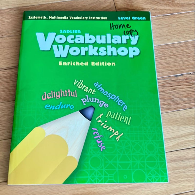 Vocabulary workshop