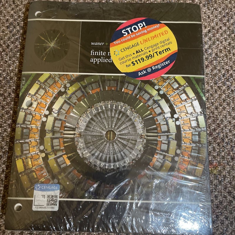 Cengage】finite mathematics 7th