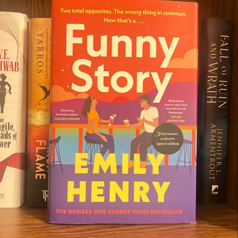 Funny Story (Signed Waterstones Edition - Sprayed Edges)