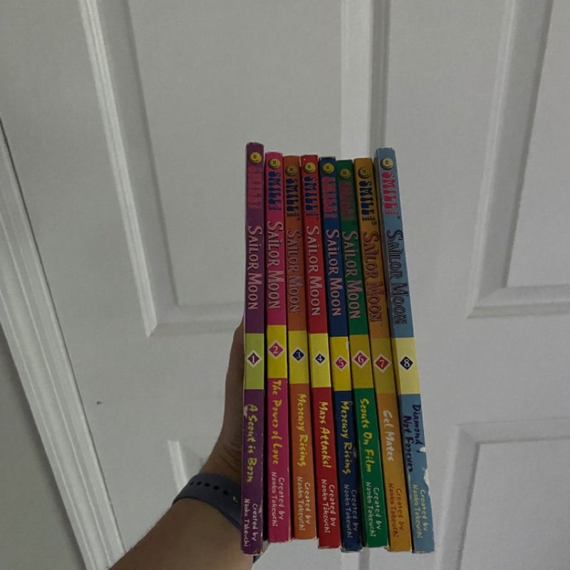 sailor moon novels 1-8