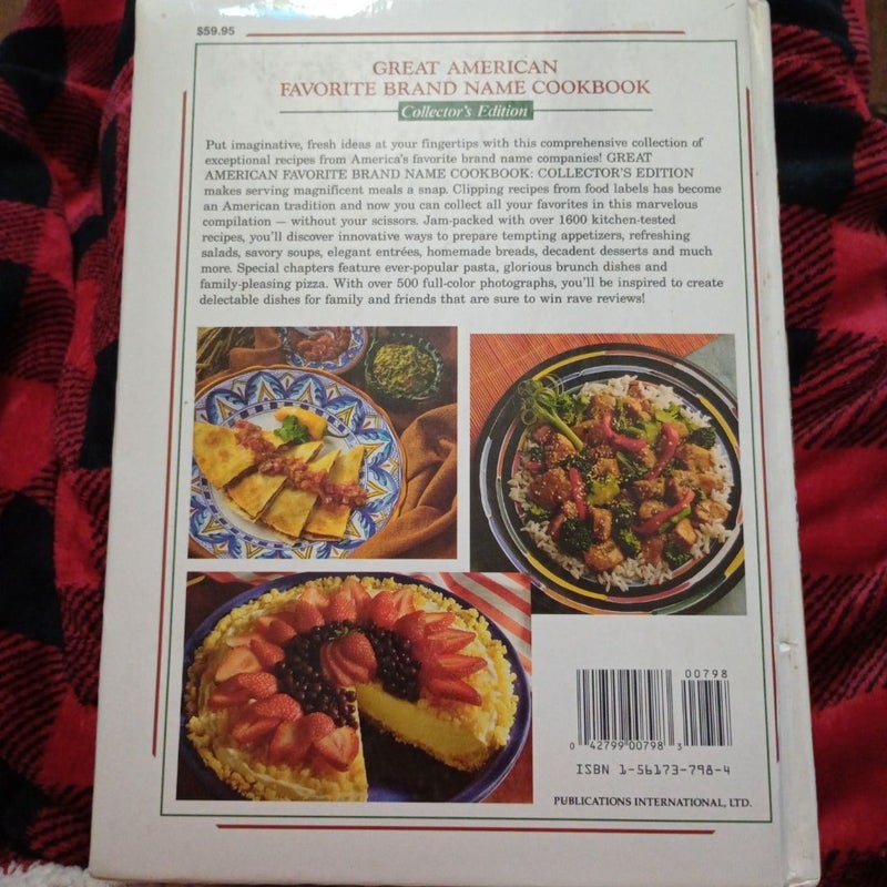 Great American Favorite Brand Name Cookbook