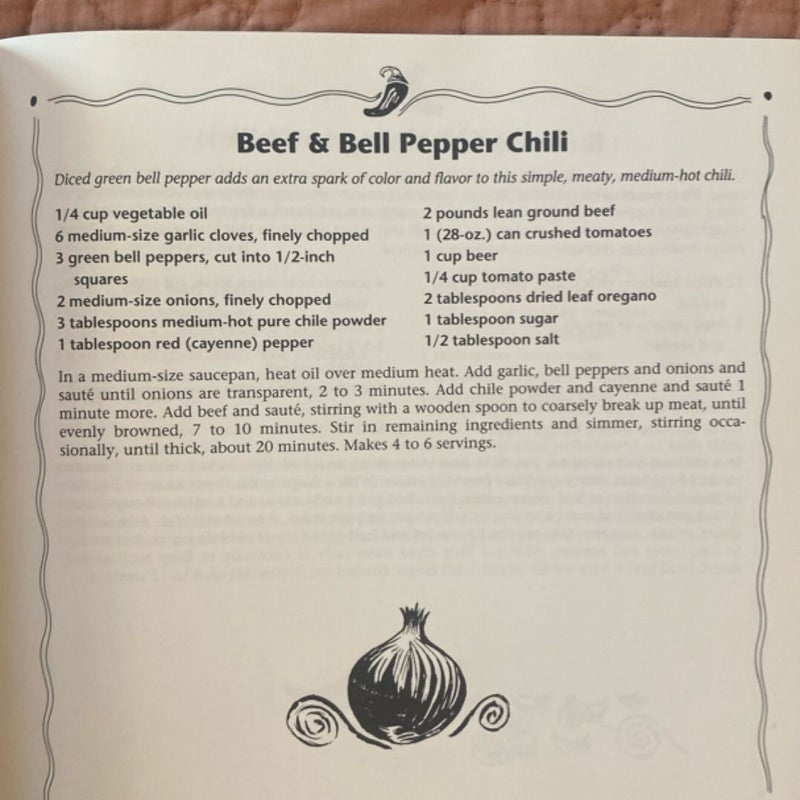The Chili Cookbook