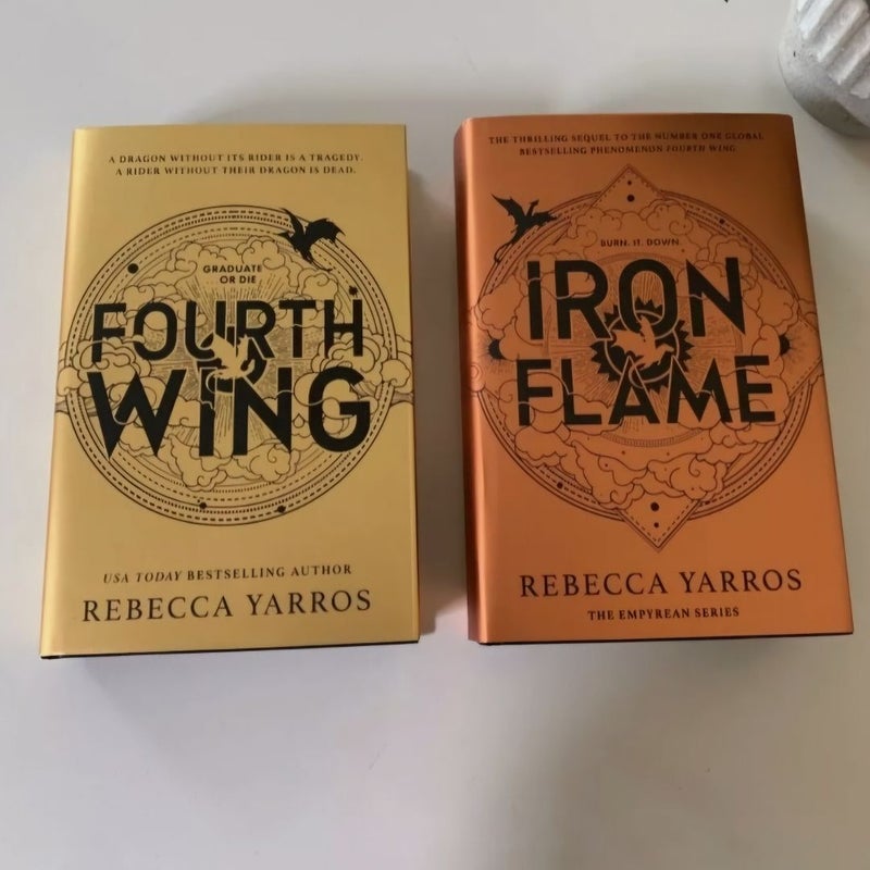 *FAIRYLOOT* Fourth Wing & Iron Flame **NEW NEVER READ**