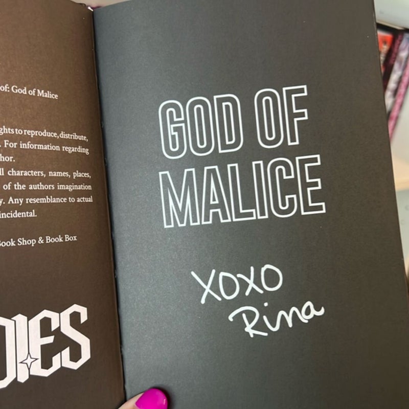 God of Malice (Baddies SE)