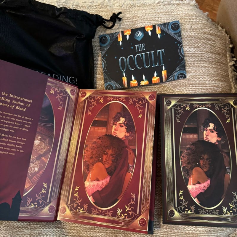 fairyloot evocation and darker by four April box by ST