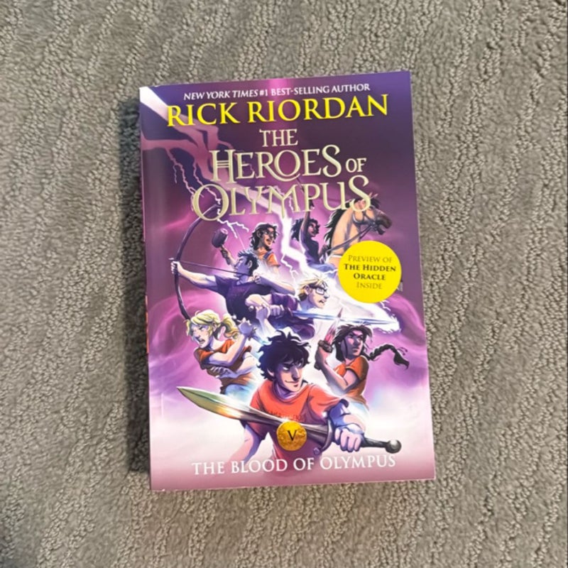 Heroes of Olympus, the, Book Five the Blood of Olympus ((new Cover))