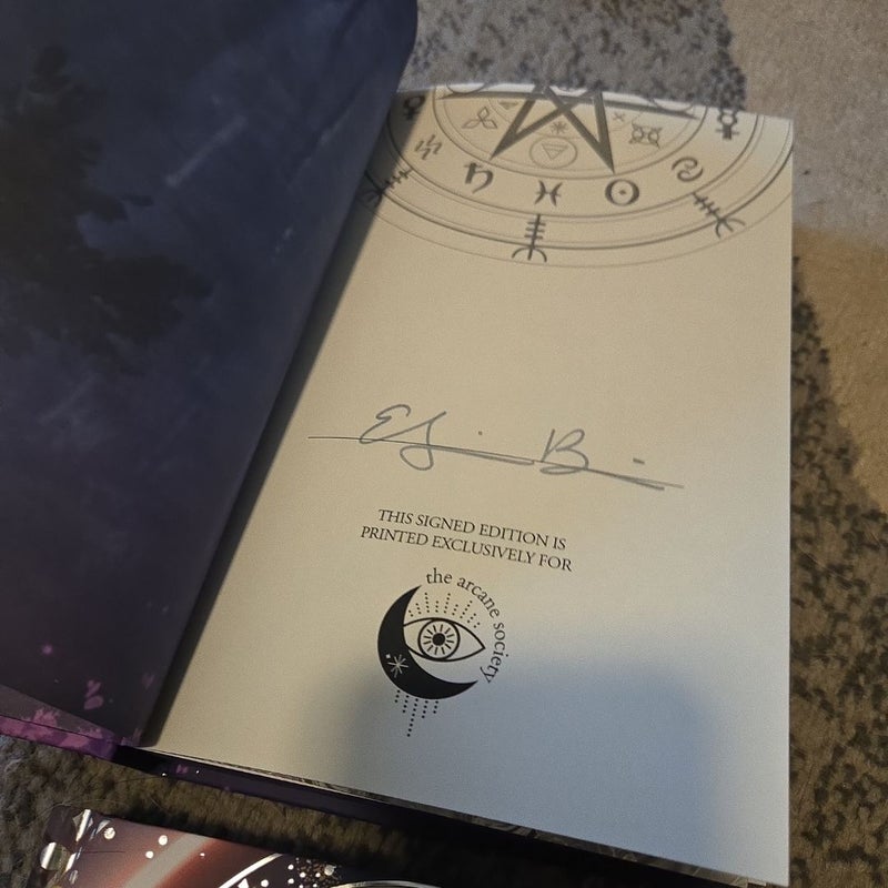 Arcane society signed Paranormal romance fantasy zodiac wolves