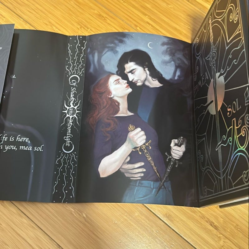 SIGNED bookish box - of shadow and moonlight 