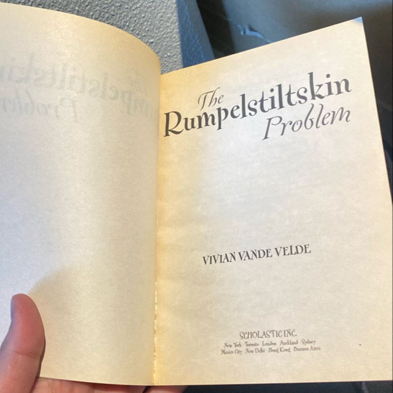 The Rumpelstiltskin Problem