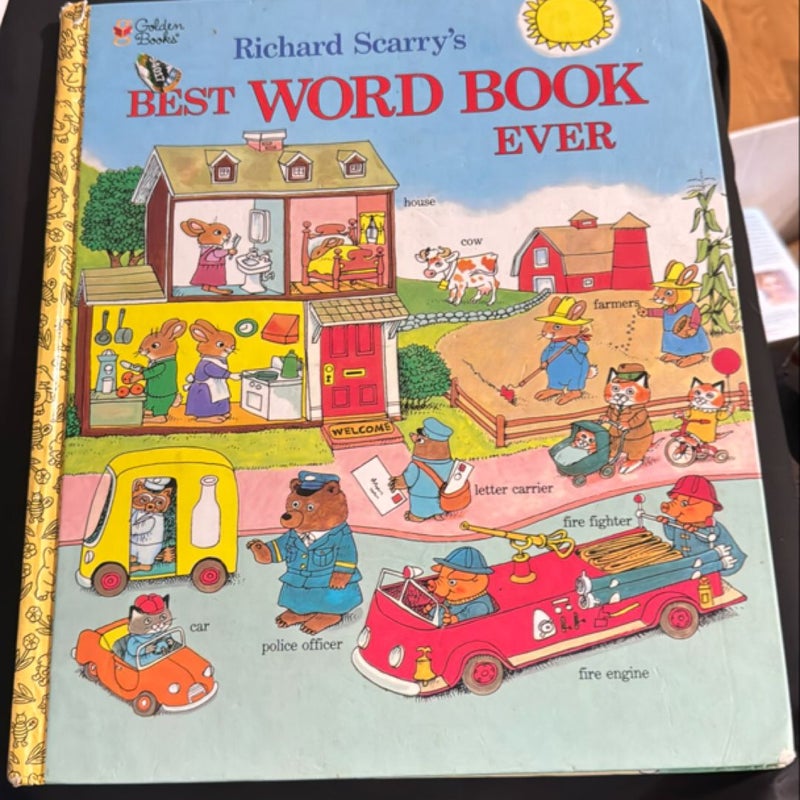 Richard Scarry's Best Word Book Ever