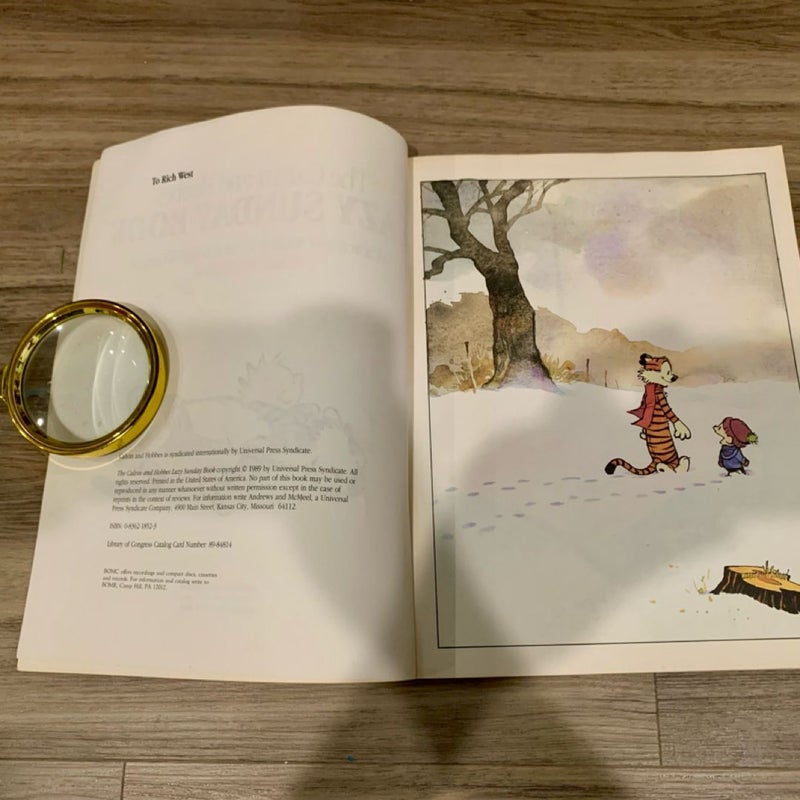 The Calvin and Hobbes Lazy Sunday Book