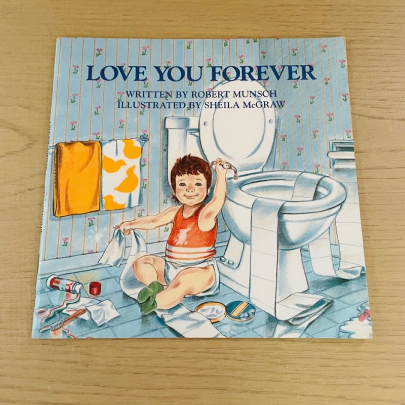 Children’s Book Bundle-Lot of 4; Madeline, The Five Chinese Brothers, Corduroy, Love You Forever