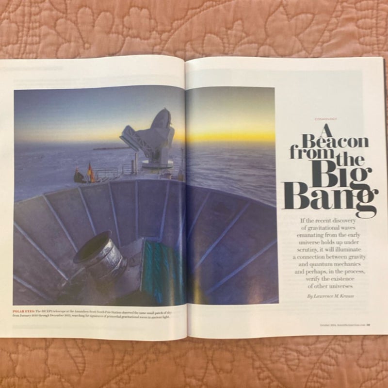 Scientific American Magazine (October 2014)